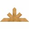 Ekena Millwork Saratoga Rough Sawn Timber Gable Bracket, Western Red Cedar, 48"W x 24"H x 4"D x 6"F, 12/12 Pitch GBW048X24X0406SAR00RWR - alternate 1